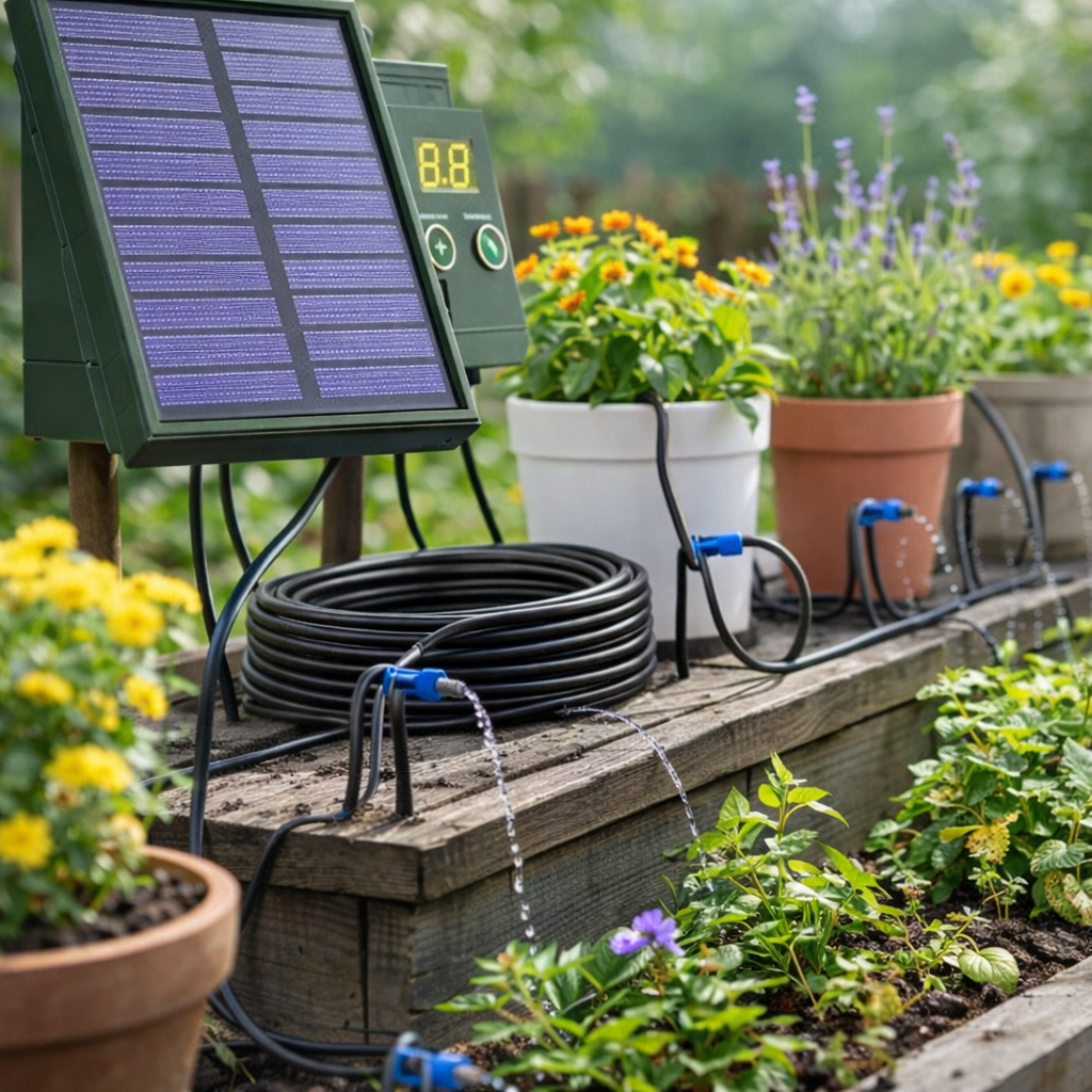 EcoFlow Solar-Powered Drip Irrigation Solution