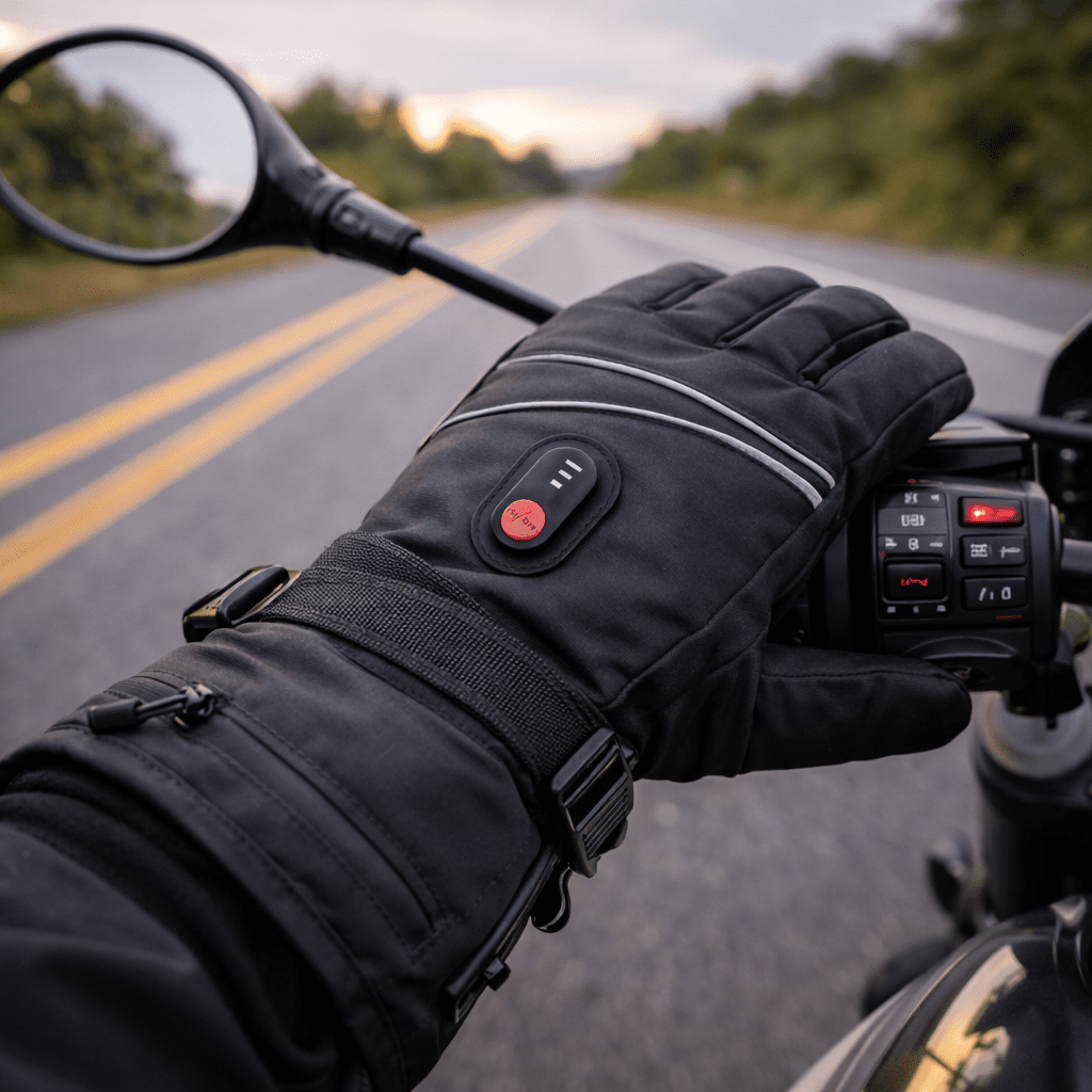 WarmWave Rechargeable Winter Gloves for Outdoor Adventures