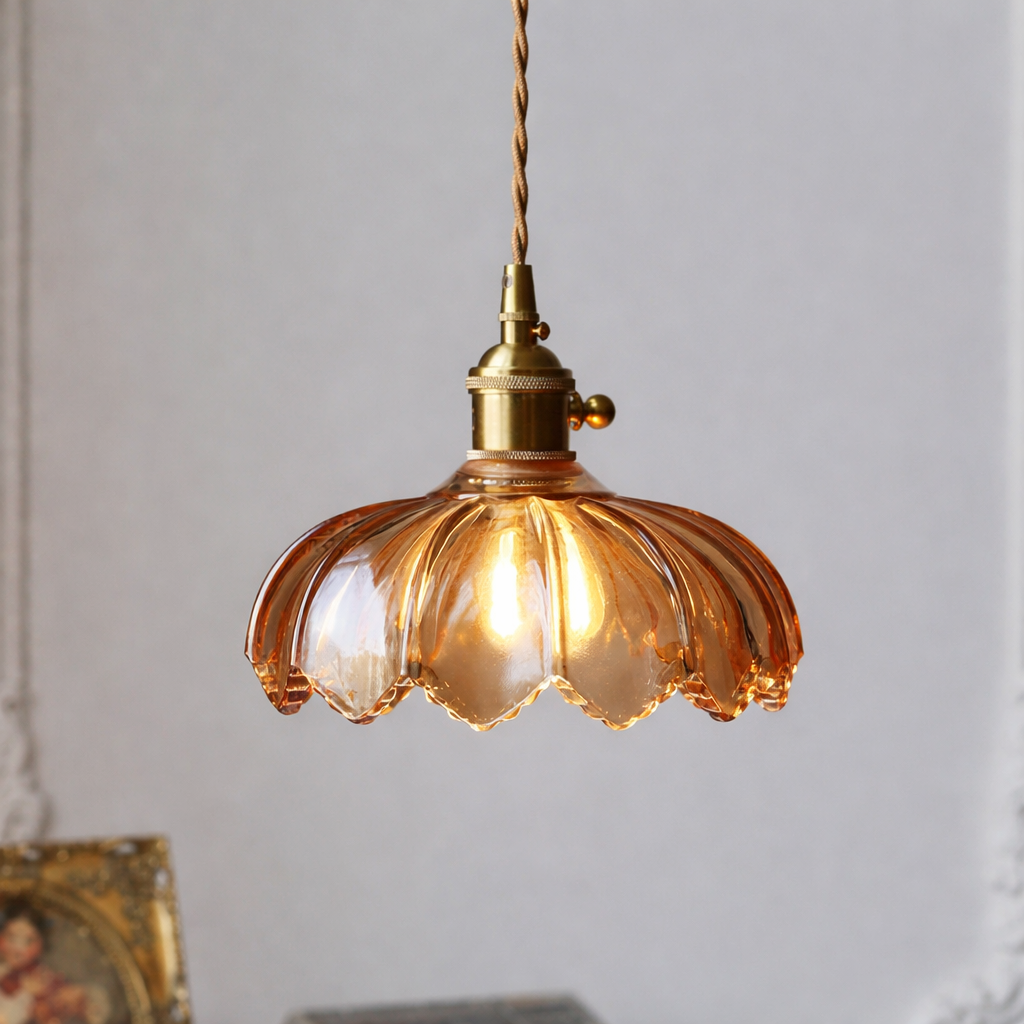 Timeless Elegance Pendant Light – Retro Style Hanging Lamp