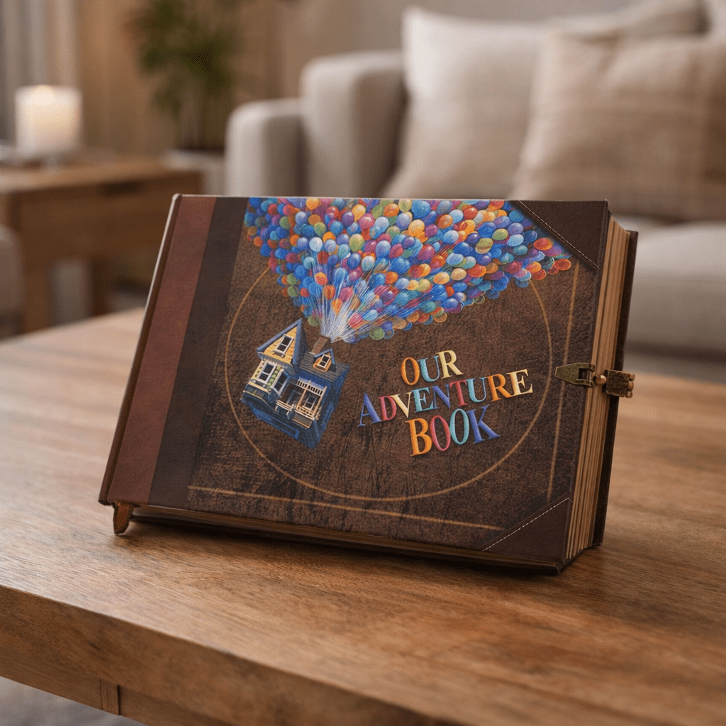CherishBound 146-Page Customizable Scrapbook for Memories