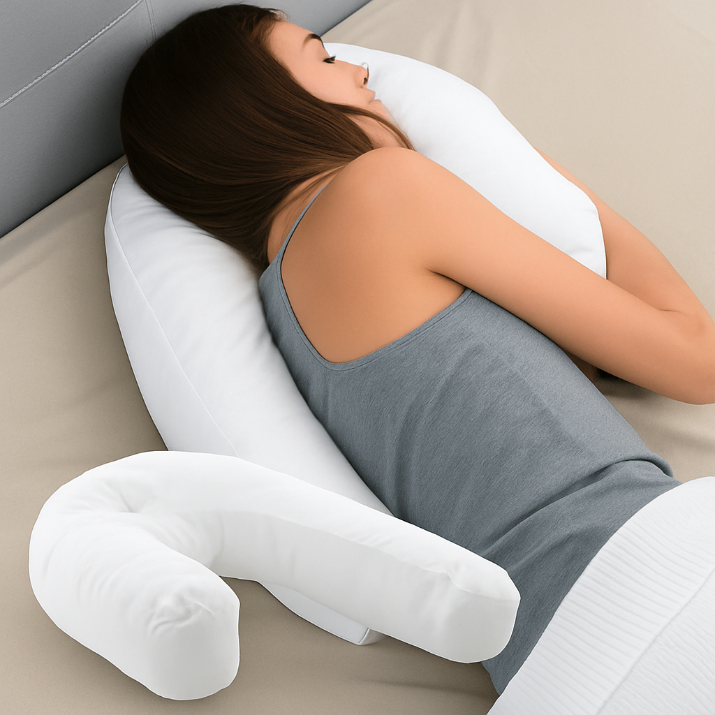 Comfortable Contour Pillow for Side Sleepers