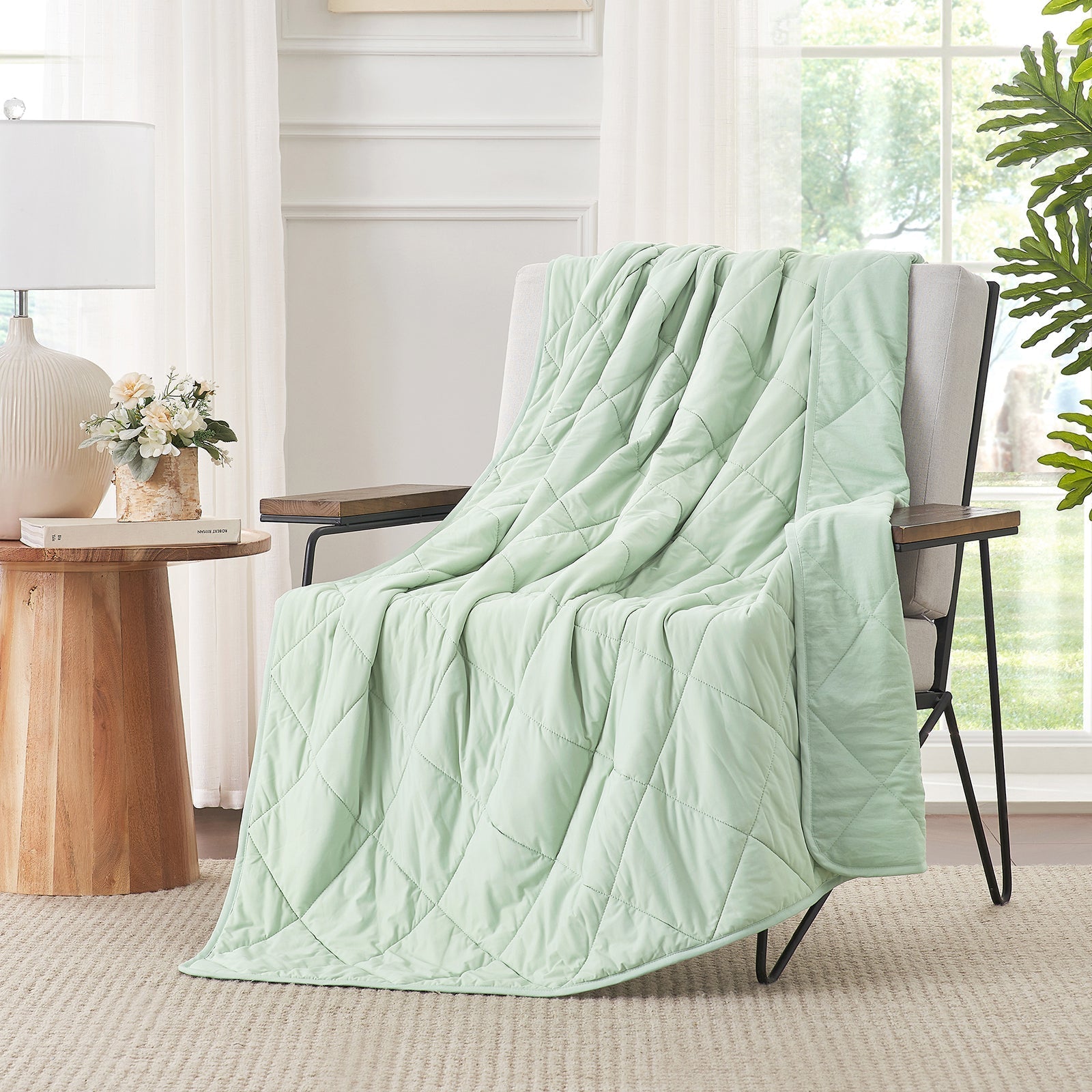 Cooling Blanket for Bed – Lightweight Japanese Fabric for Hot Sleepers