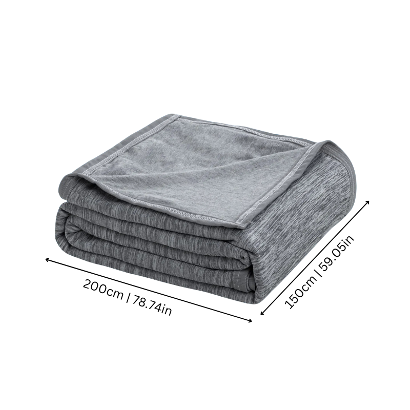 Lightweight Cooling Blanket for Summer - Double-Sided Fabric Comfort
