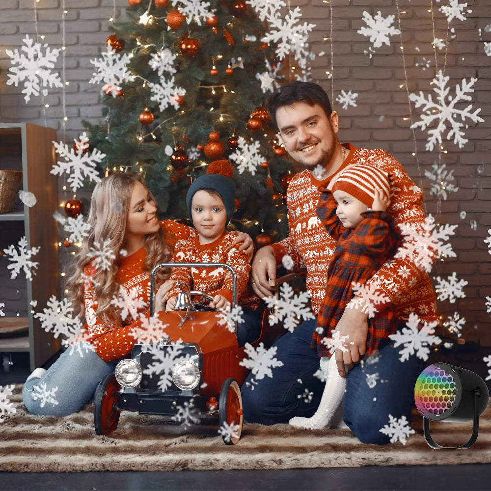 Festive LED Holiday Projector for Walls and Ceilings