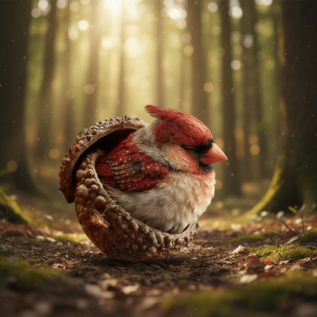 Charming Forest Creature Acorn Ornaments for Holiday Cheer