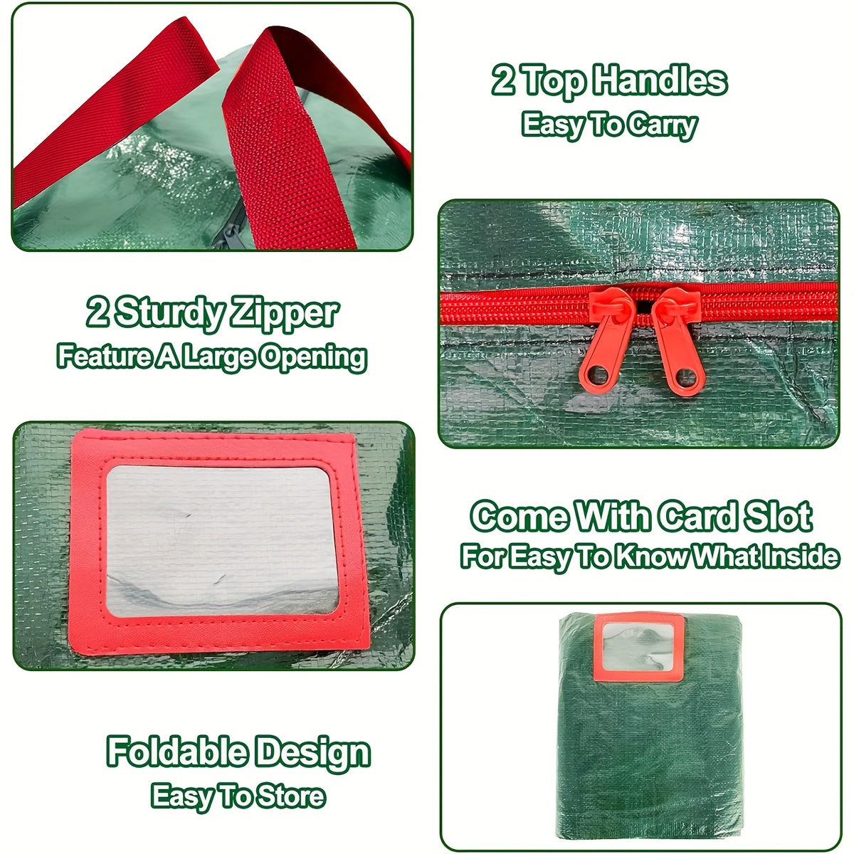 Durable Waterproof Storage Solution for Holiday Trees