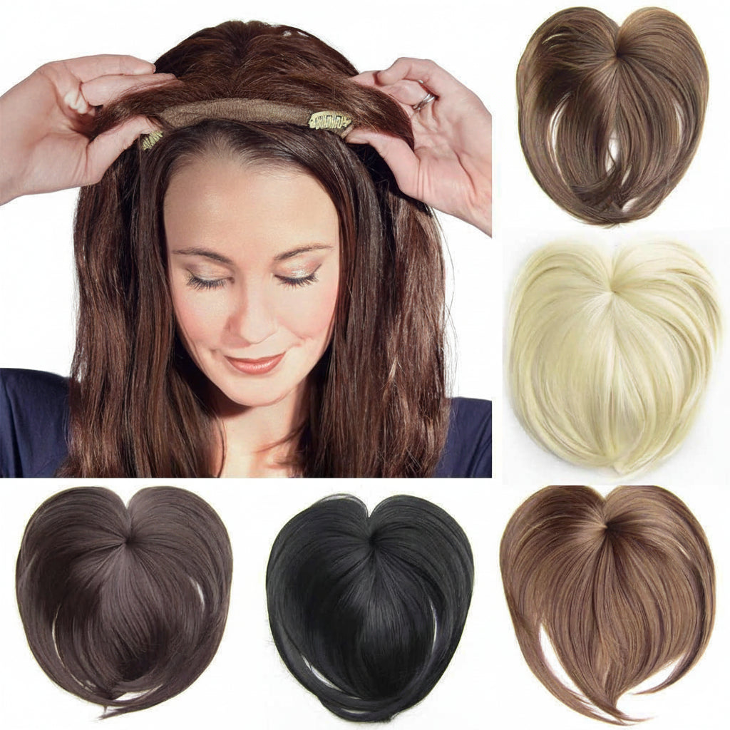 Volume Boosting Clip-In Hair Enhancer for Thinning Areas