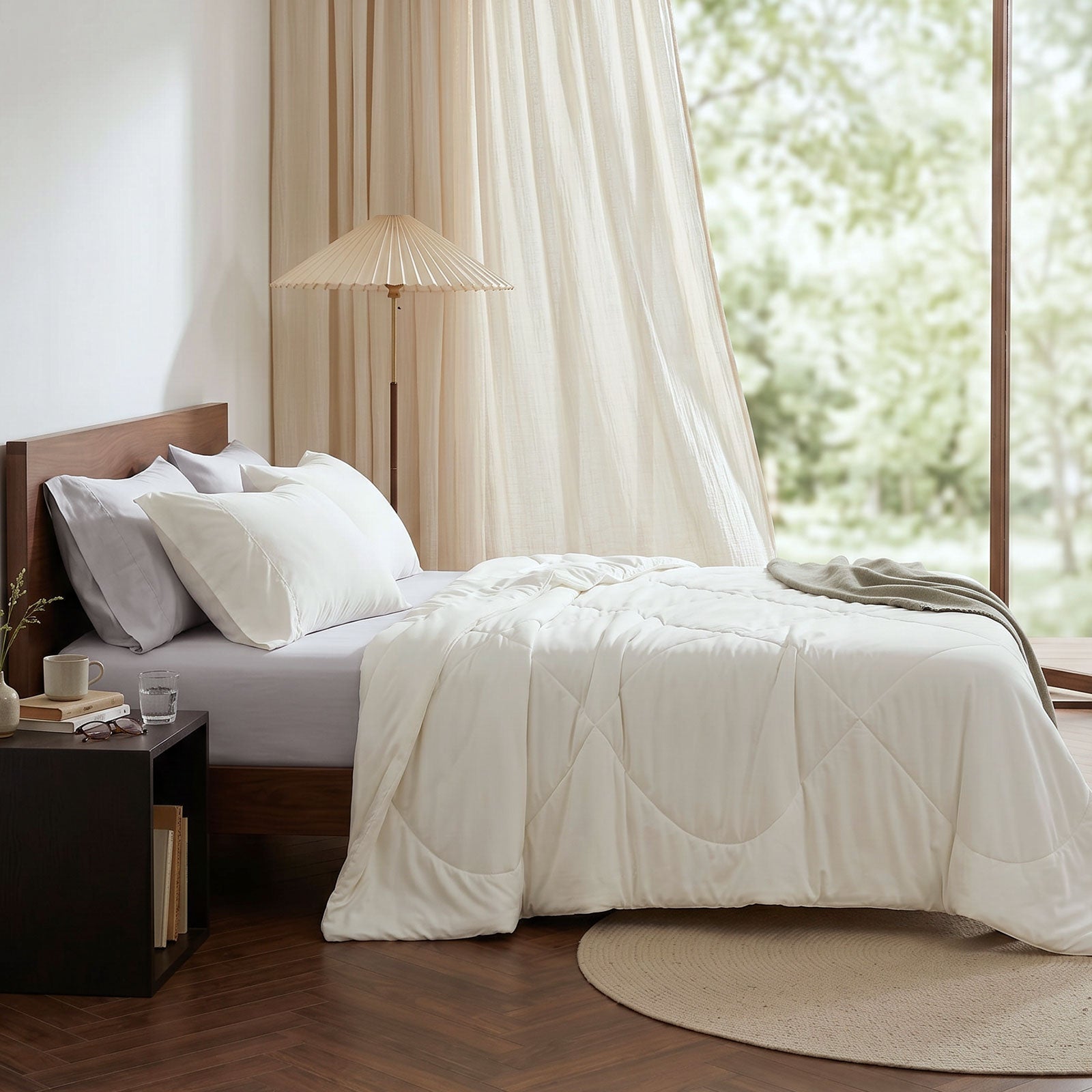Cooling Comforter for Summer with Japanese Fabric - Soft and Cozy