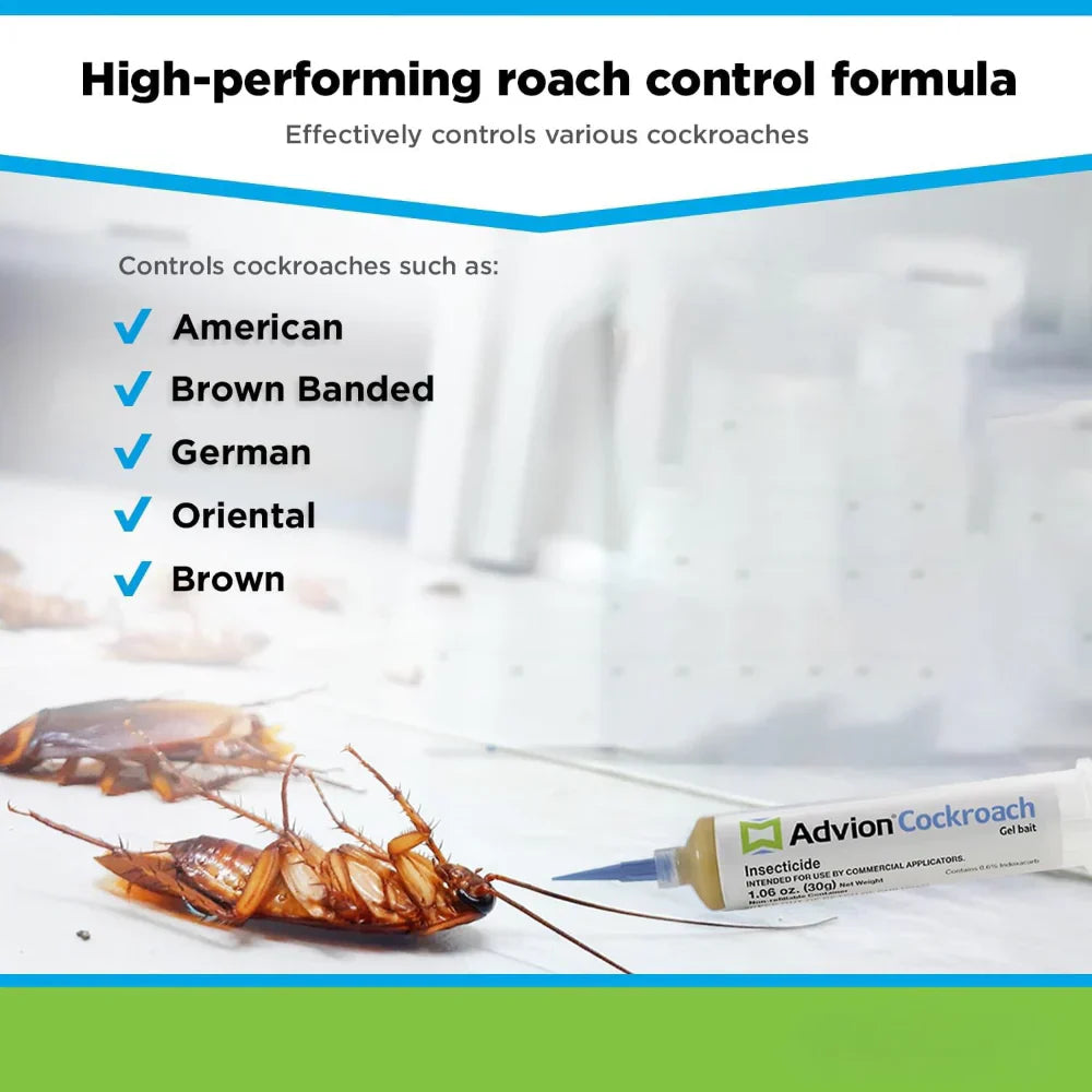 Eco-Friendly Roach Bait Gel for Safe Indoor Pest Management