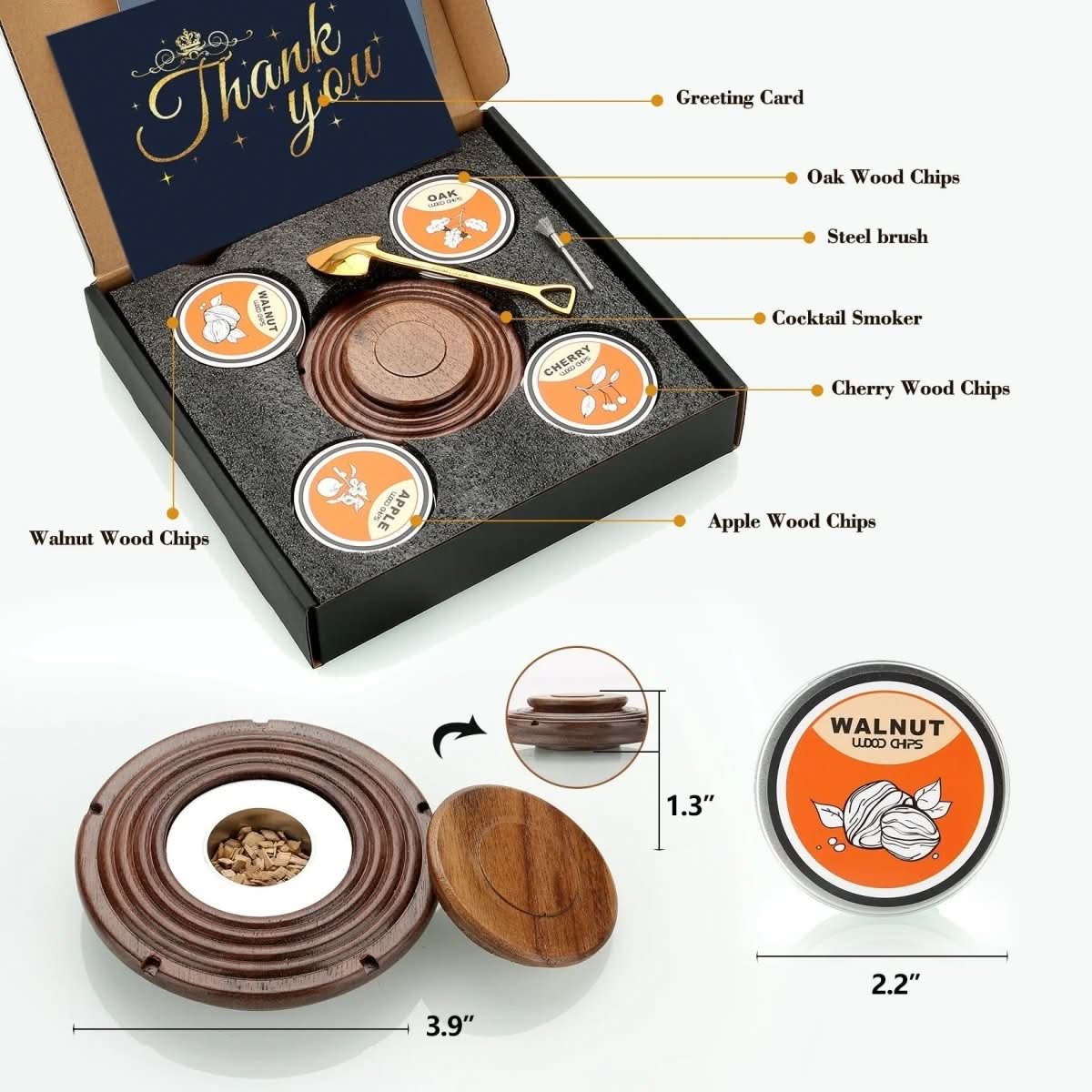 Smoke Infusion Cocktail Kit for Whiskey Enthusiasts