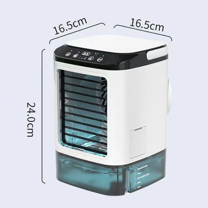 Mini Portable Air Cooler with Ice Tray – Effective Cooling for Home & Travel