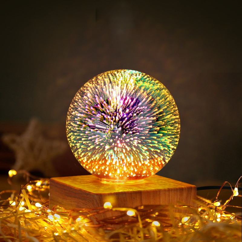 Vibrant Orb LED Desk Lamp - Stylish Illumination for Any Space