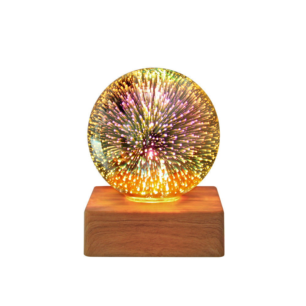 Vibrant Orb LED Desk Lamp - Stylish Illumination for Any Space