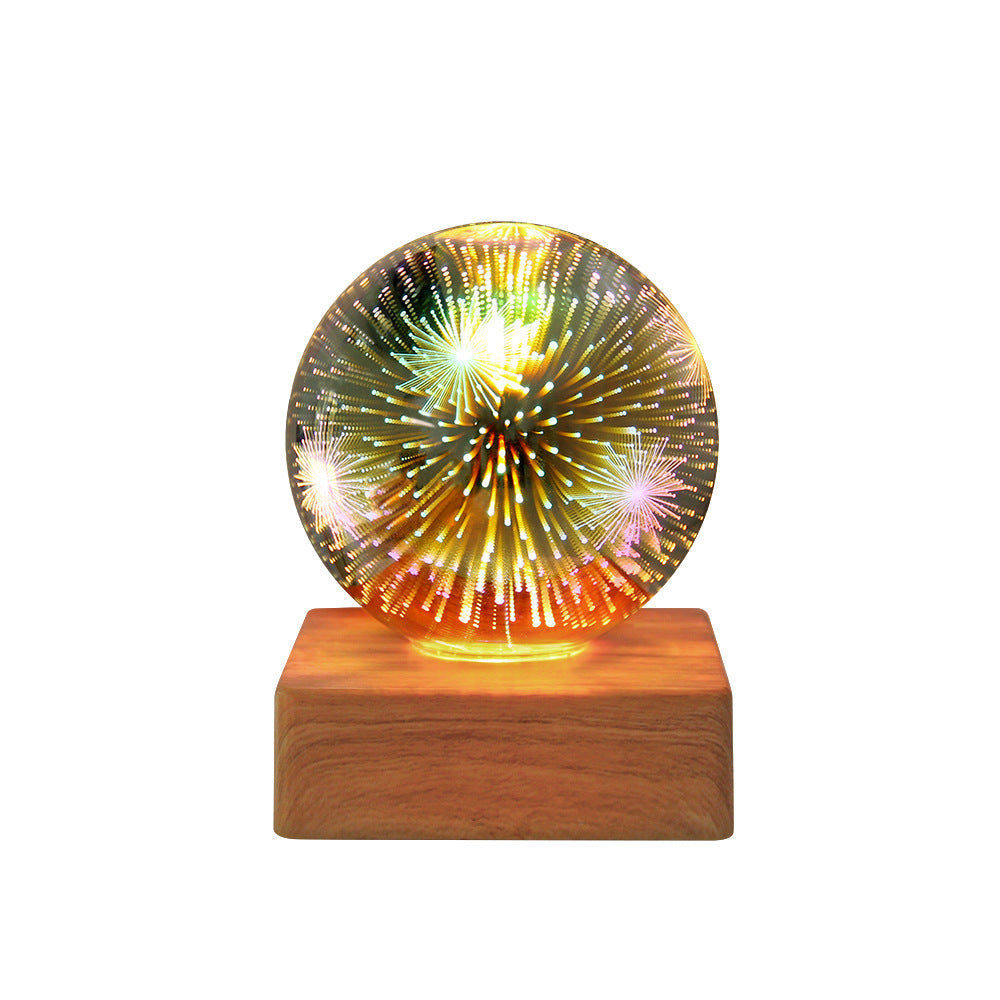 Vibrant Orb LED Desk Lamp - Stylish Illumination for Any Space