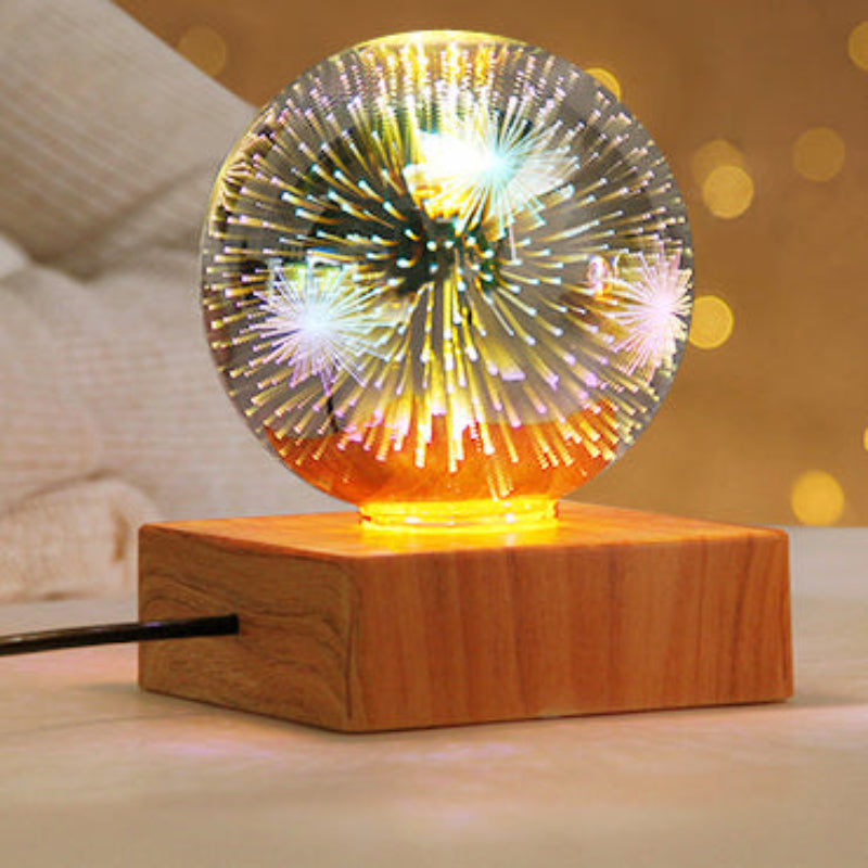 Vibrant Orb LED Desk Lamp - Stylish Illumination for Any Space