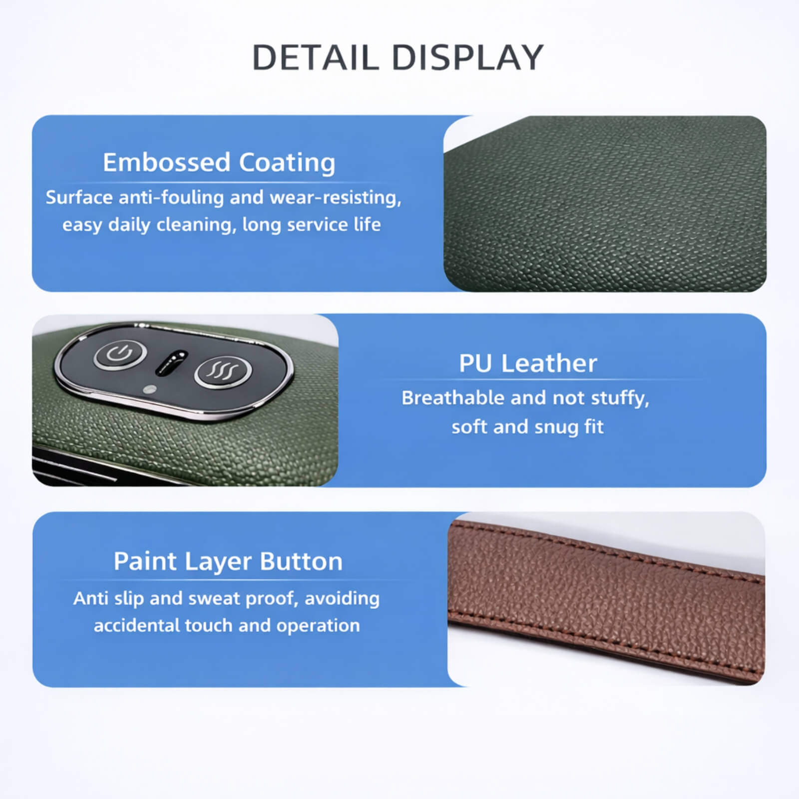 Cordless Neck and Shoulder Massager with 4D Kneading and Heat Settings