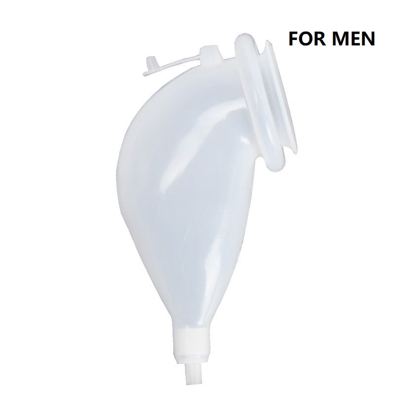 Portable Urinal Kit with Padded Edge for Comfort - Ideal for Travel and Mobility Issues