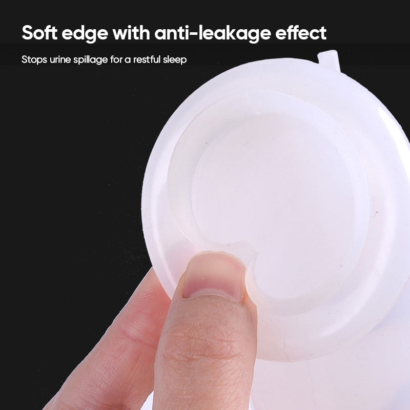 Portable Urinal Kit with Padded Edge for Comfort - Ideal for Travel and Mobility Issues