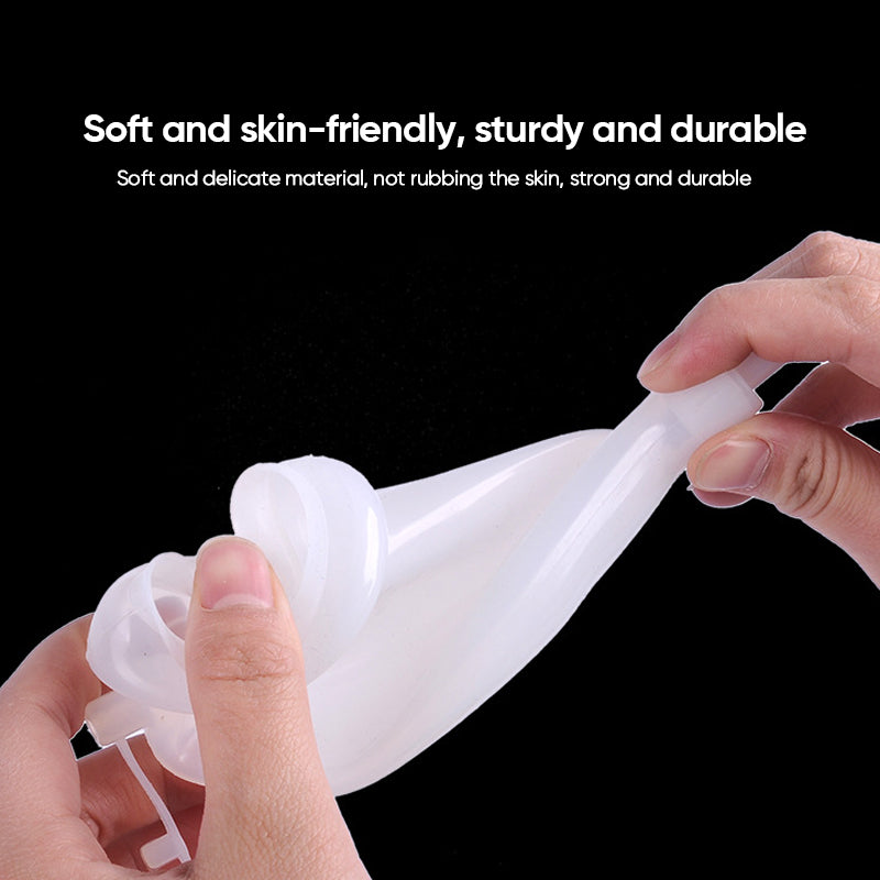 Portable Urinal Kit with Padded Edge for Comfort - Ideal for Travel and Mobility Issues