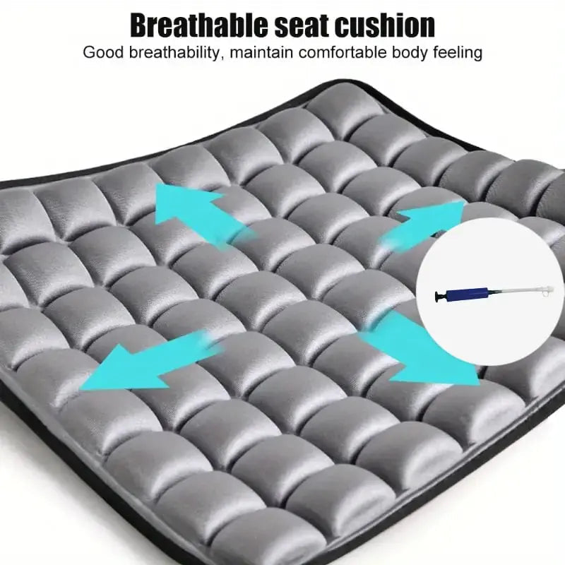 Air Seat Cushion with 64 Chambers for Pressure Relief – Portable Comfort