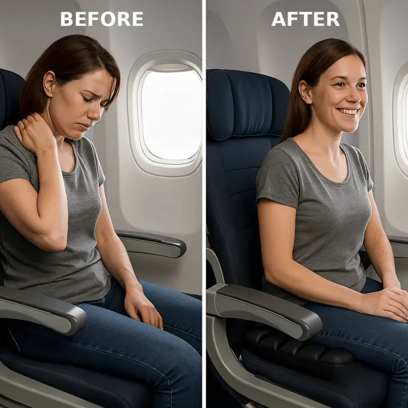 Air Seat Cushion with 64 Chambers for Pressure Relief – Portable Comfort