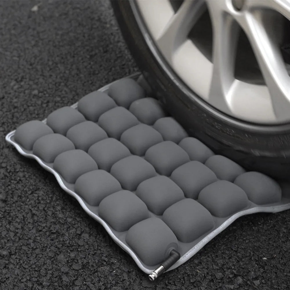 Inflatable Seat Cushion with Adjustable Firmness for Comfortable Sitting