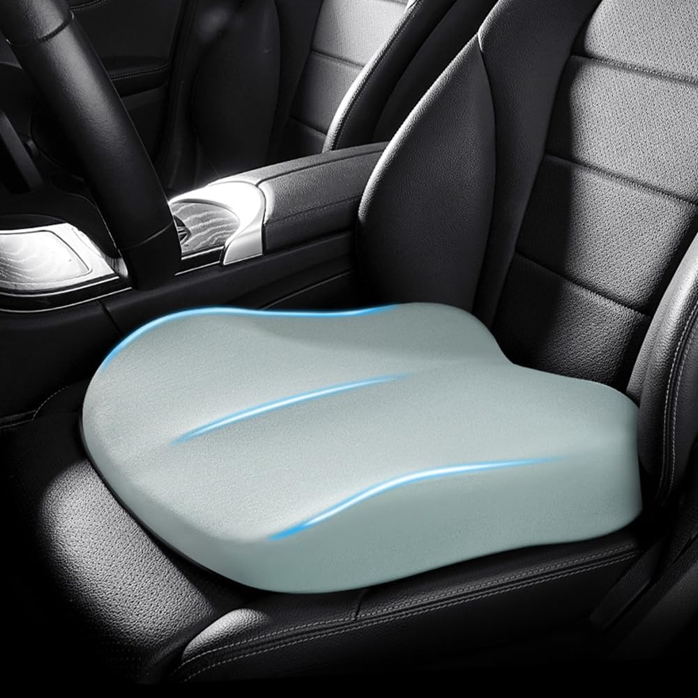 Ergonomic Car Seat Cushion with Memory Foam for Improved Comfort