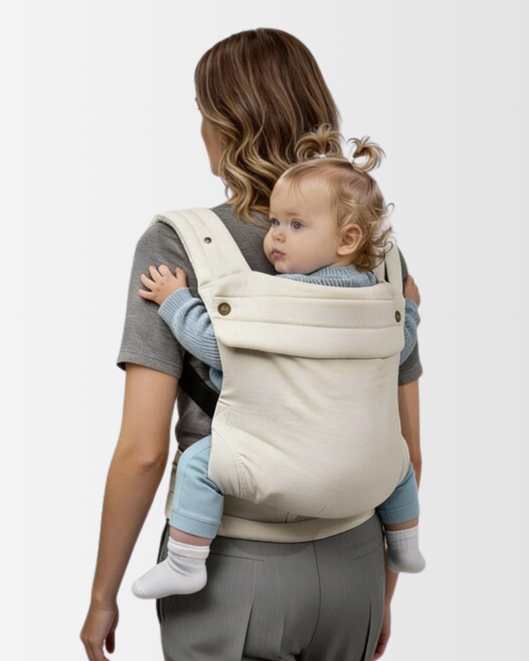 3-in-1 Cotton Baby Carrier | Ergonomic Design | 100% CPC Certified | Up to 20kg | Washable