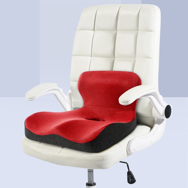 Orthopedic Seat Cushion with Memory Foam for Coccyx and Spine Support