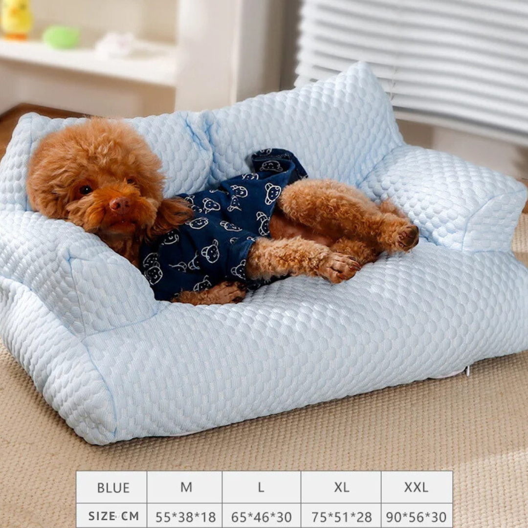 Pet Cooling Sofa with Breathable Material – Perfect for Warm Weather