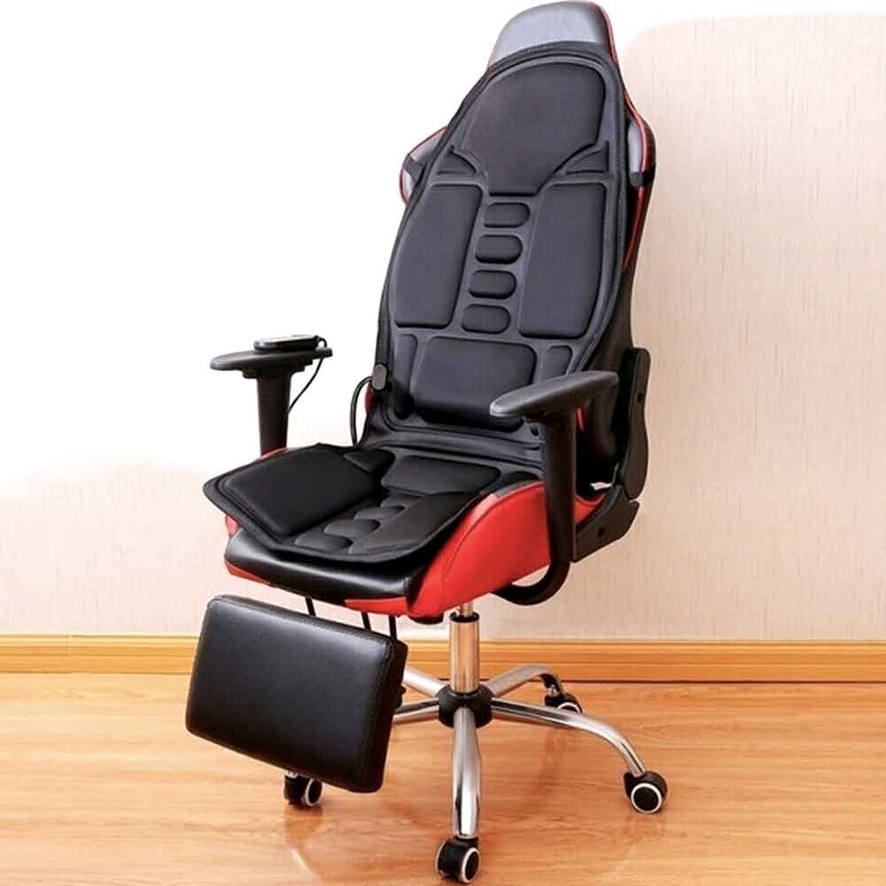 Heated Massage Cushion with Adjustable Settings – Ergonomic Comfort Design