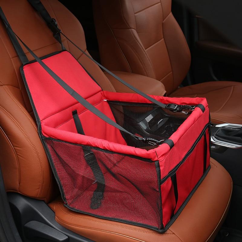 Pet Safety Car Seat with Secure Harness Straps for Comfortable Travel