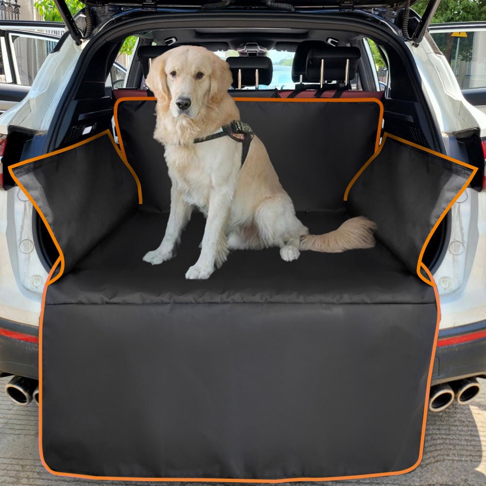Waterproof Dog Car Seat Cover with Non-Slip Feature – Easy Setup for Travel