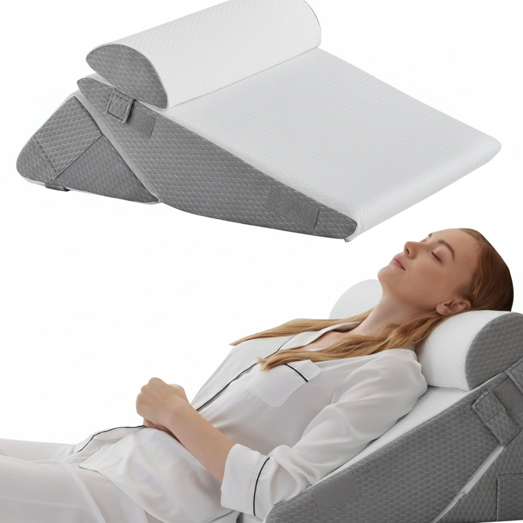Ergonomic Adjustable Wedge Pillow for Relaxation – Versatile Comfort Support
