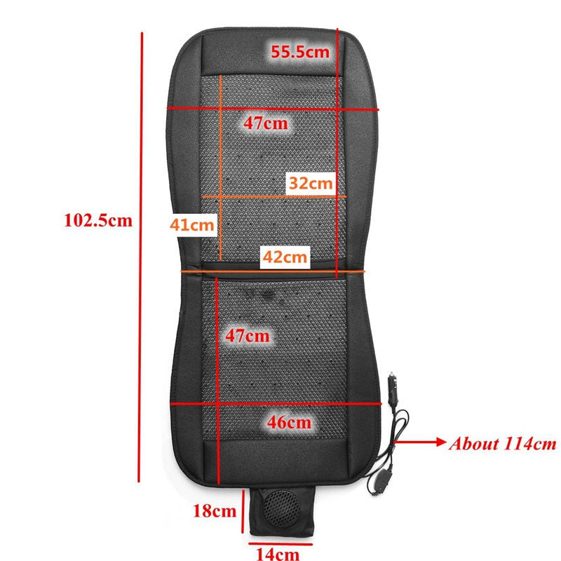 Cooling Seat Cushion with Fan – Comfortable Airflow for Warm Weather