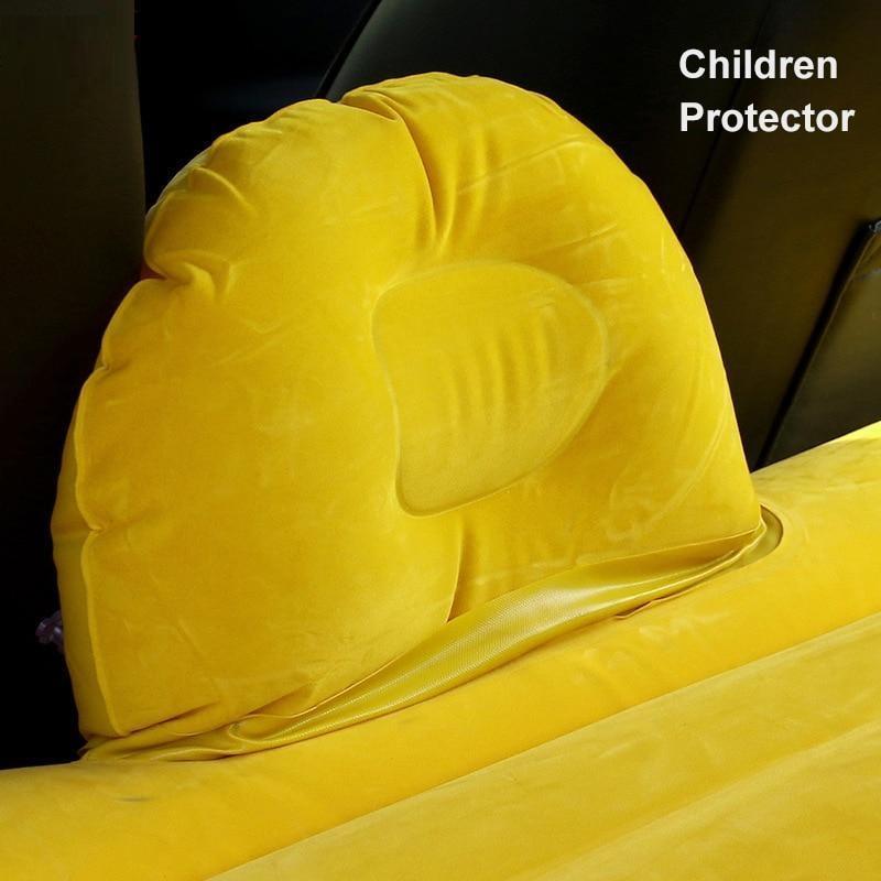 Inflatable Car Mattress with Electric Pump – Foldable Travel Bed for Camping