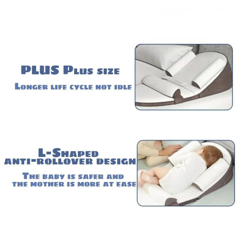 Memory Foam Bed Wedge Pillow for Newborns – Comfort and Reflux Relief