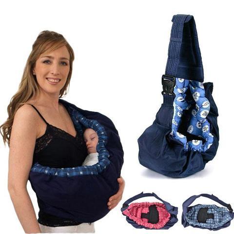 Adjustable Baby Carrier for Newborns - Ergonomic Support with Comfortable Fabric