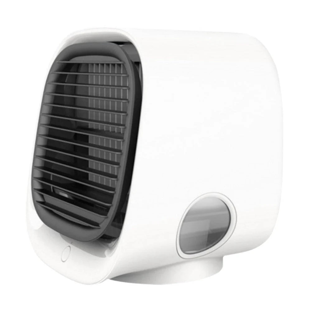 Compact USB-Powered Air Cooler and Humidifier for Any Space