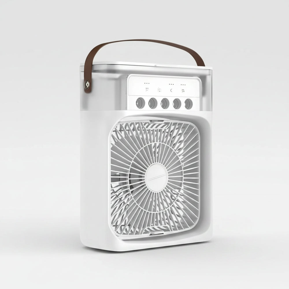 3-in-1 Portable Air Conditioner with LED Light and Humidifier