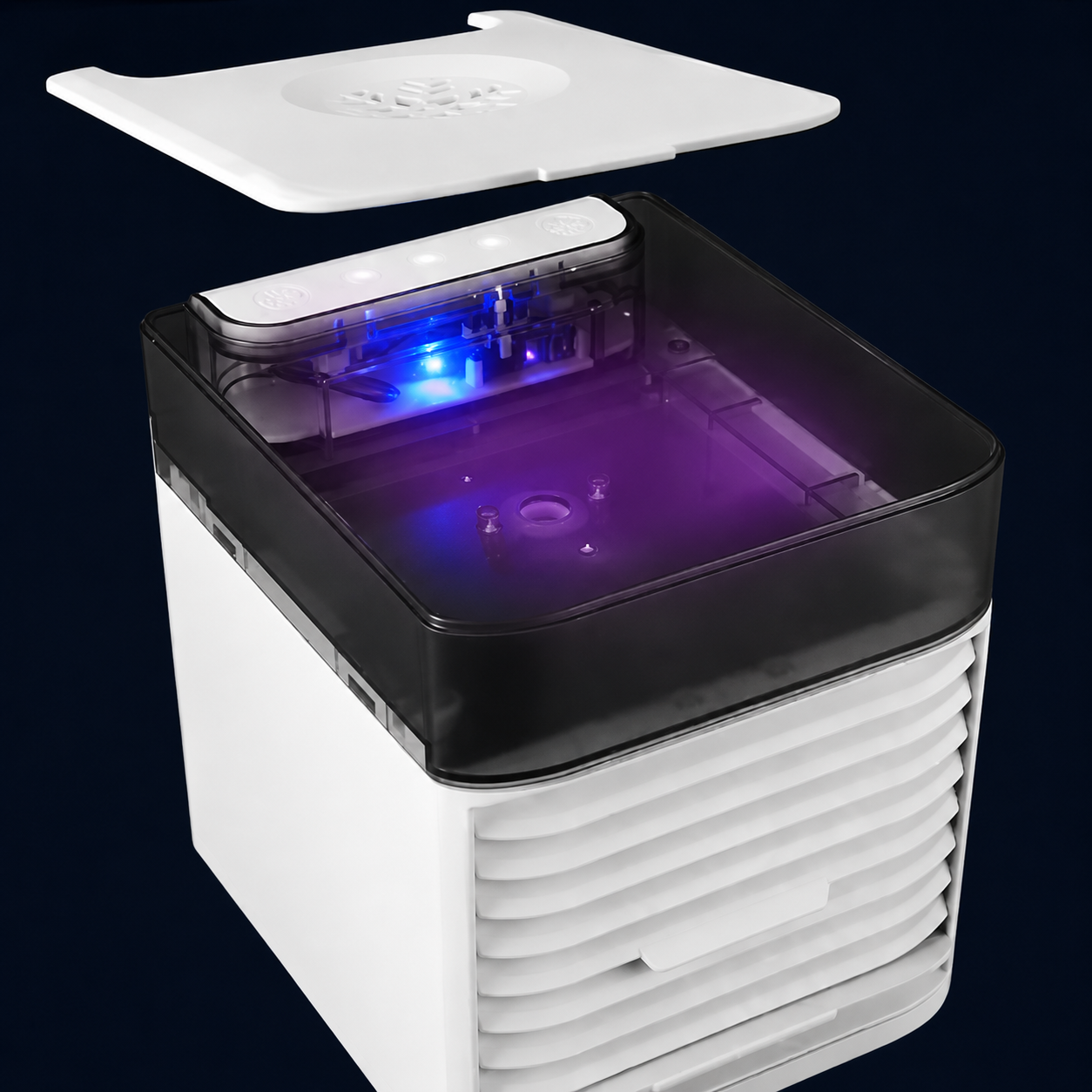 Portable 12 Volt Car Cooler – Adjustable Airflow Evaporative Fan