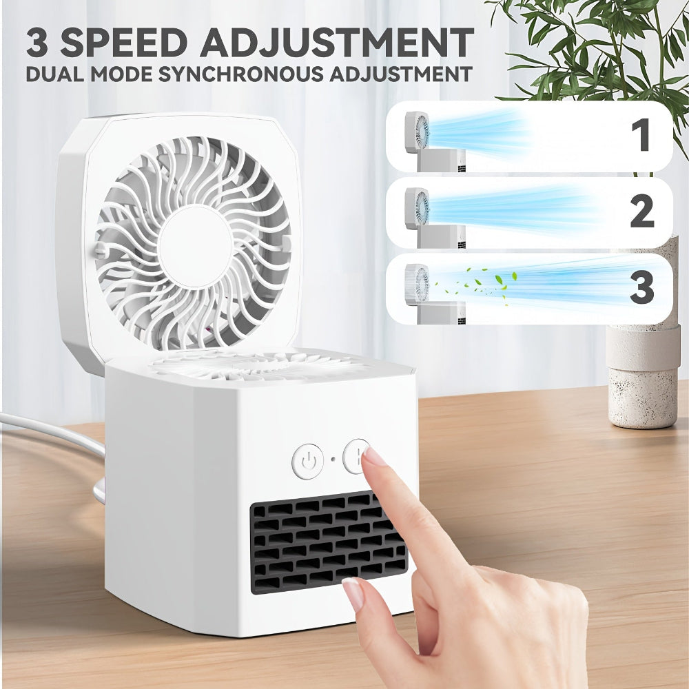 Energy-Efficient Fan Heater | Year-Round Comfort in a Compact Design