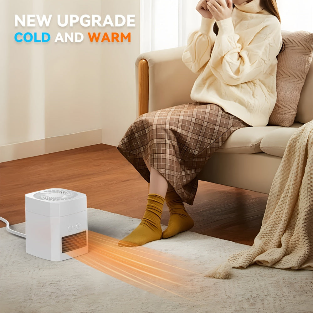 Energy-Efficient Fan Heater | Year-Round Comfort in a Compact Design