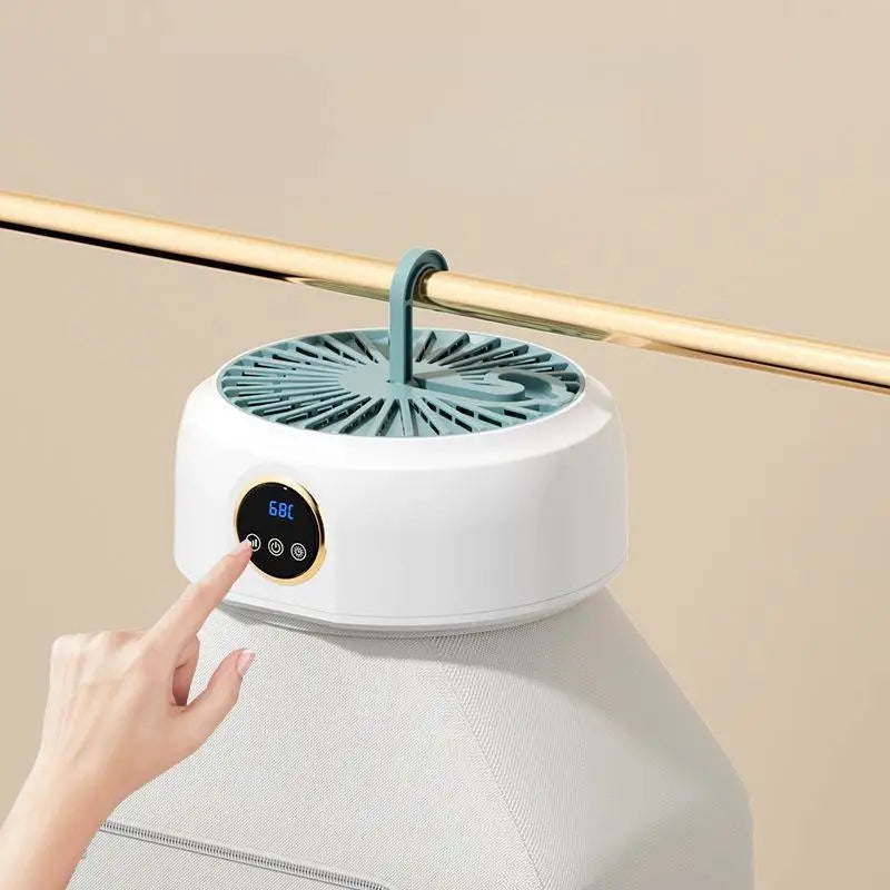 Space-Saving Foldable Electric Dryer with Fast Drying Features