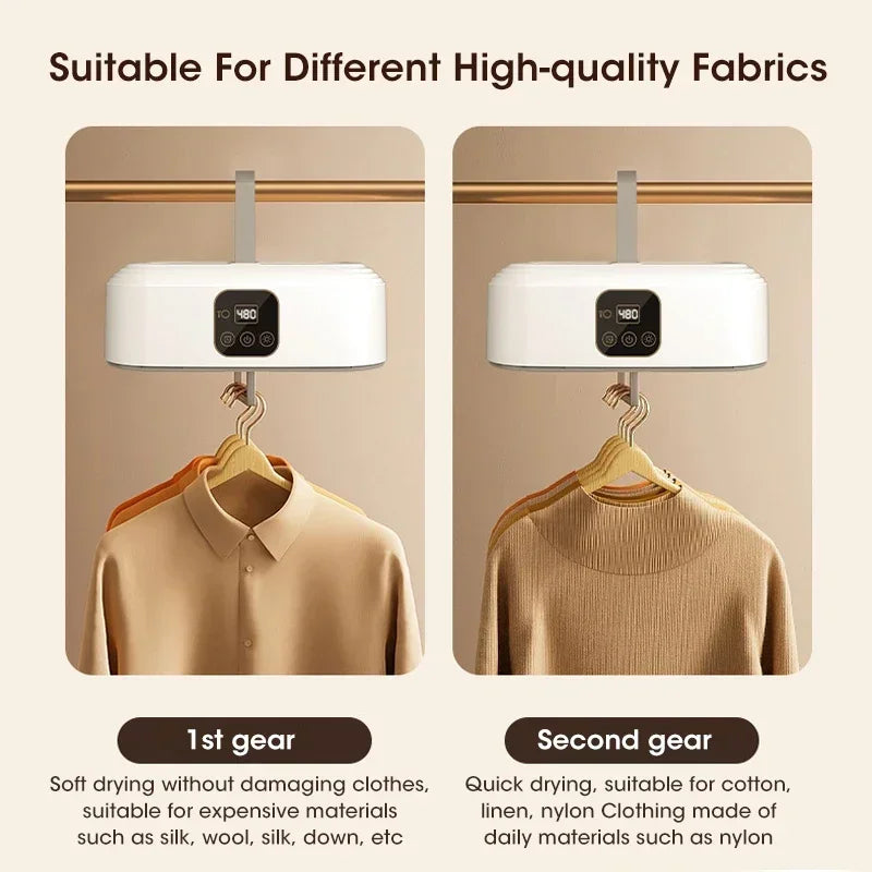 Portable Electric Clothes Dryer with Fast Drying Technology - Compact Design
