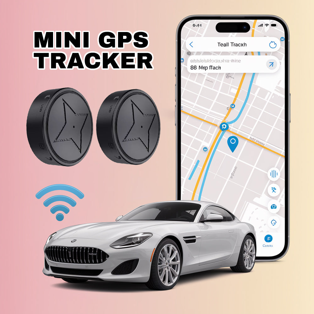 Real-Time Vehicle Tracker with Magnetic Base – Portable GPS Monitoring Device