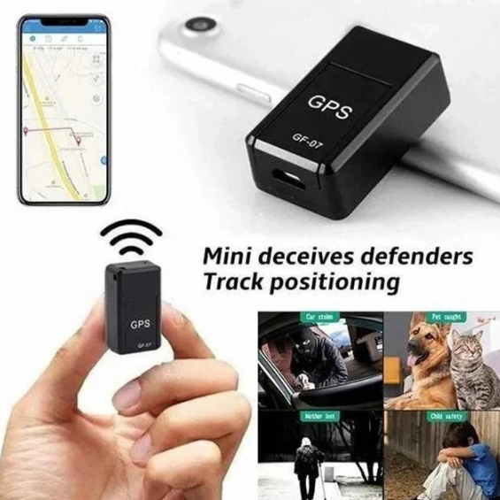 Real-Time Car Tracker with Magnetic Mount – Compact GPS Device