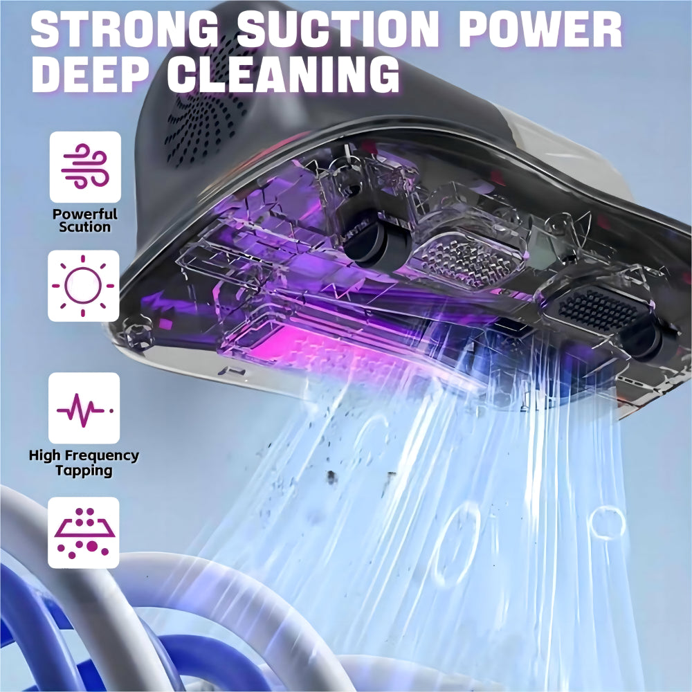 Cordless Handheld Vacuum with USB Charging – Perfect for Upholstery and Mattresses