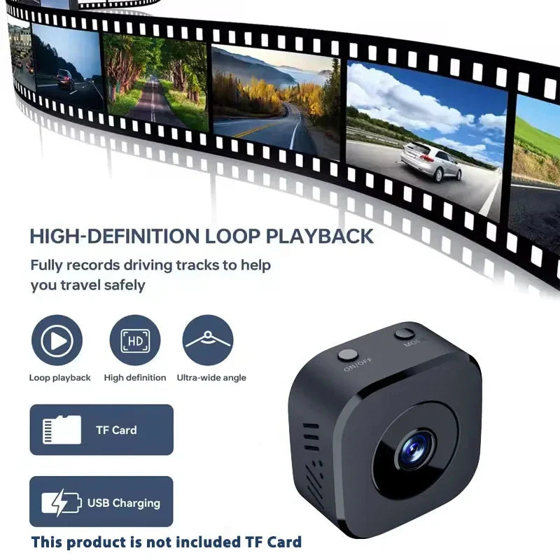 Indoor Mini Wireless Security Camera – 1080P HD with Night Vision