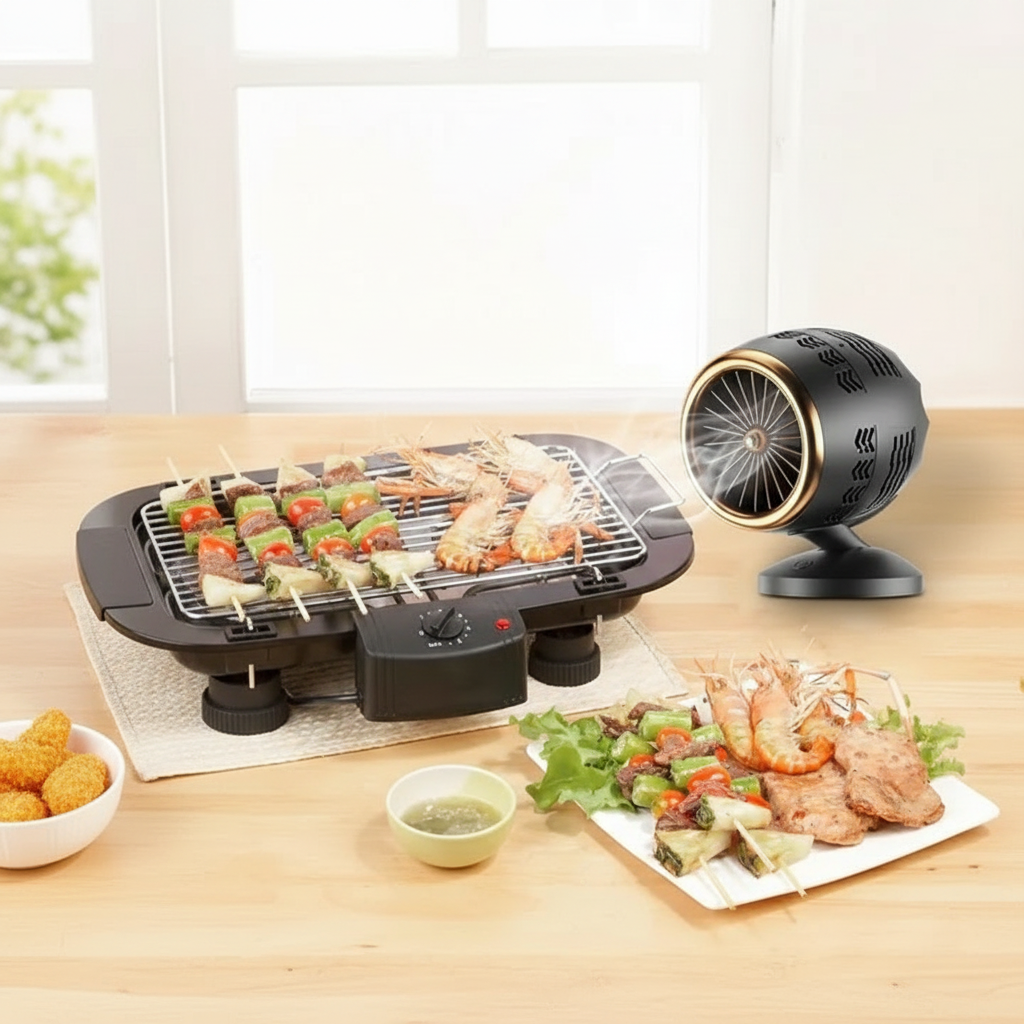 Portable Air Purification Hood for Effortless Cooking